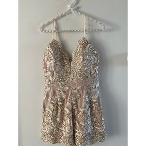 Embellished Romper
